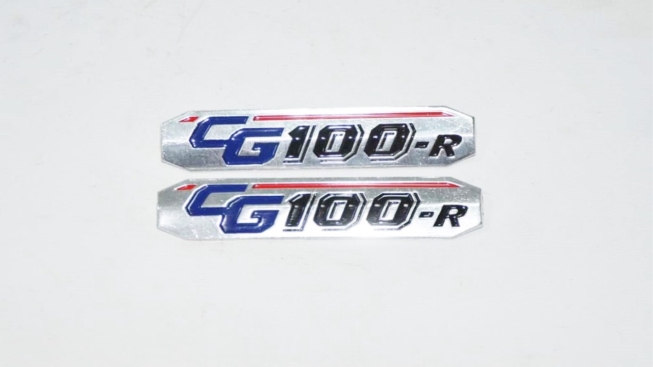 YAN KAPAK YAZISI METALİK TAKIM ( CG100-R )